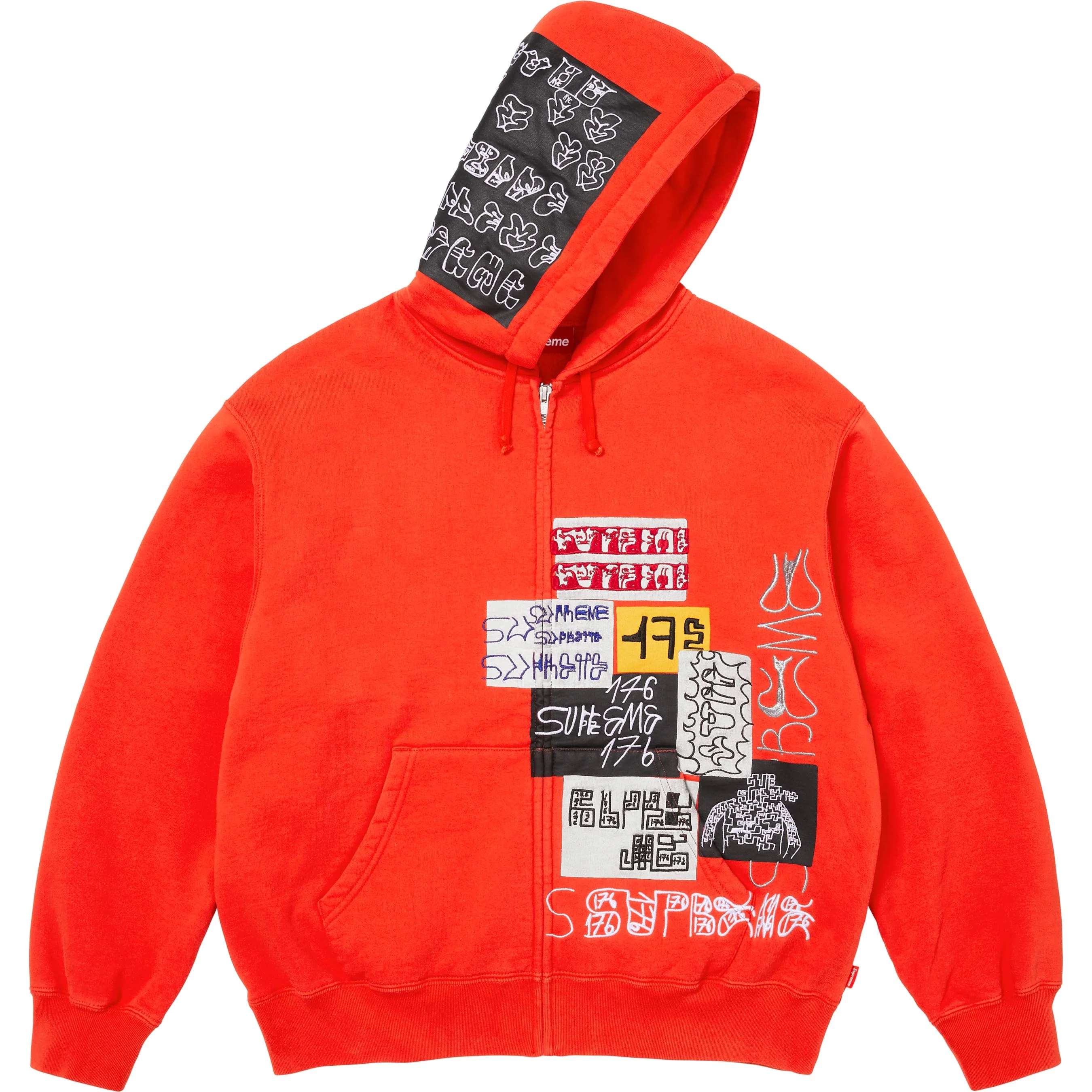 176 Zip Up Hooded Sweatshirt view 7